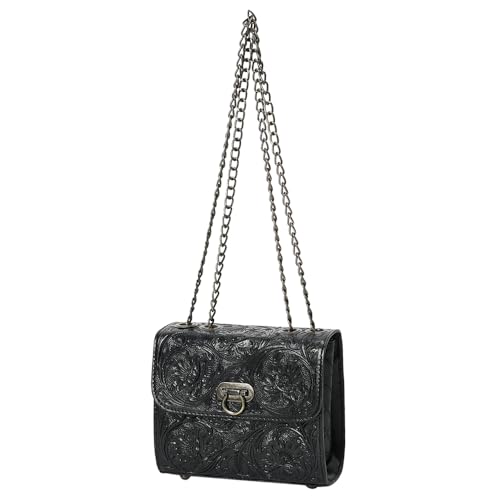 American Darling Small Crossbody Hand Tooled Genuine Leather Women Bag Western Handbag Purse | for Cute