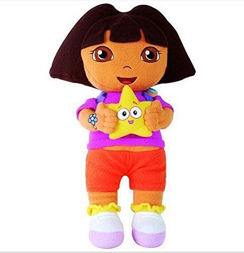 Dora the Explorer Boots Monkey Swiper Fox Dora 9-10 Inch Toddler Stuffed Plush Kids Toys 3 Pcs/set by kidsheaven