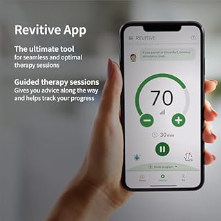 Revitive NEW and Improved Medic Coach® Smart Circulation Booster – Personalised Drug-Free Relief for Leg & Knee Pain, Clinically Proven, Cordless