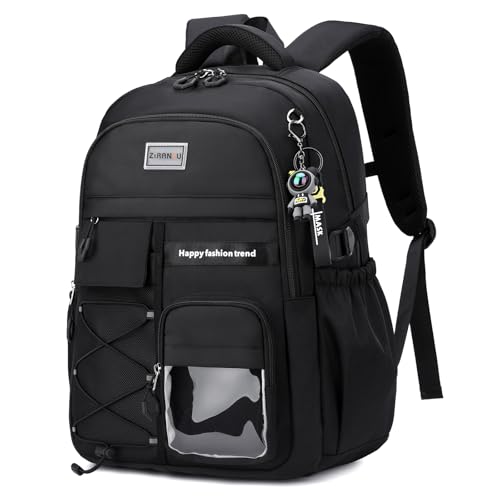 Tanou Sac à Dos Scolaire pour Garçons, Cartable Adolescente Résistant à l'Eau pour l'école Primaire Collège et Lycée, Sac Ecole Garcon Décontracté...