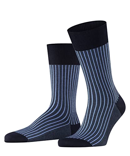 FALKE Men's Oxford Stripe Dress Socks, 1 Pair