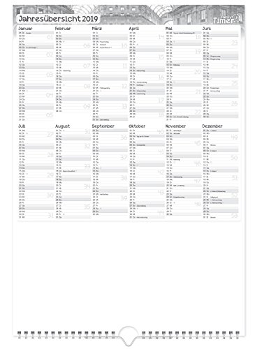 FamilienPlaner XXL 2017/2018 34x48cm, 7 Spalten