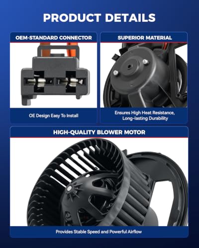 Image of KAX AC Blower Motor for Atlas /Tiguan 2018-2023, Atlas Cross Sport 2023