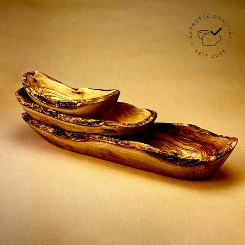 Olivenholz-Schale, Baguette, Ciotola Allungato in