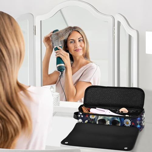 Bolsa de viaje para herramientas de cabello con tapete resistente al calor miniatura 6