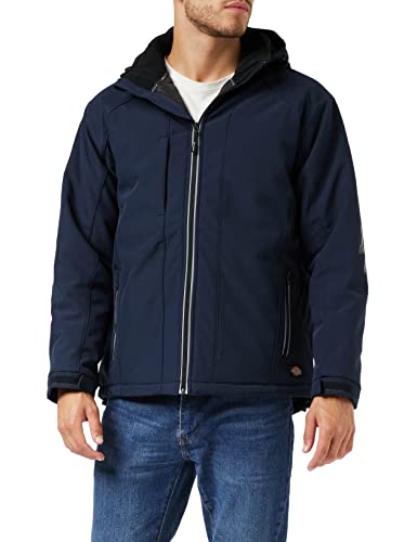 Dickies - Outerwear for Men, Winter Softshell Jacket, Waterproof, Navy...
