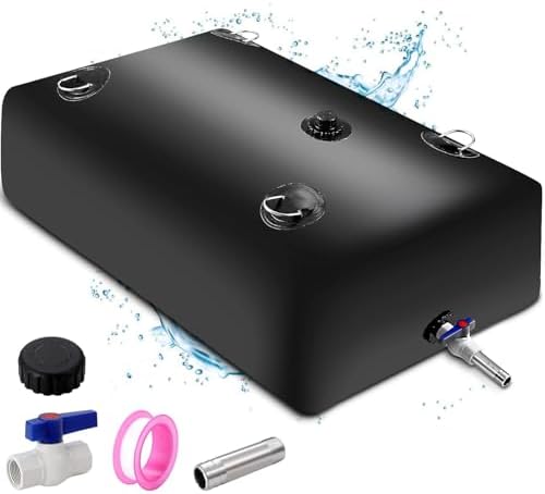 264 Gal Portable Water Tank | 1110L PVC Fresh Water Storage Bag for Agriculture, Fire Fighting & Outdoor Irrigation | Durable Large Capacity Solution