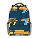 ZUNPNG Niedlicher Rucksack mit lustigem Cartoon-Spielzeug, Wasserpistolen, großes Fassungsvermögen, Wandern, Reisetasche, lässiger Tagesrucksack mit verstellbarem Schultergurt für Damen und Herren