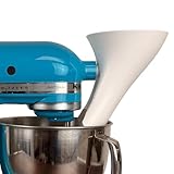 Countess Flour Funnel™ - Stand Mixer Attachment by The Cookie Countess (White)