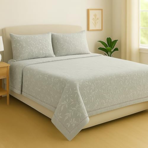 Corredocasa Completo Lenzuola in Flanella - Letto Una piazza e mezza | Set Lenzuola Invernale Morbido e Caldo, Include Lenzuolo Sopra, Lenzuolo con Angoli Elasticizzati e Federa Coordinata (Beige)