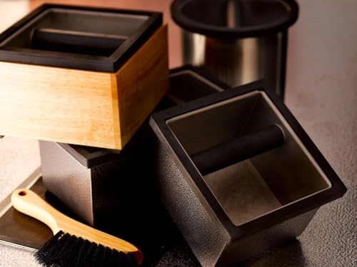 Rattleware Stainless Steel Knock Box - Ideal for Home, Cafe, Restaurant, Hotel, Office, or Commercial Establishment - Heavy Duty Knock Box Trusted By Baristas Worldwide (9