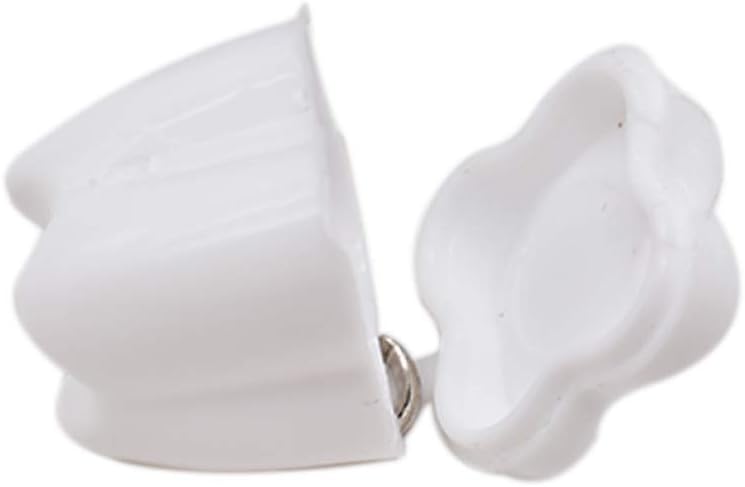 Angzhili 10pcs Plastic Tooth Saver Necklaces,Baby Teeth Holder for Lost Teeth,Tooth Necklace for Kids,Dental Kids Toys,Dental Office Giveaways for Kids (White)