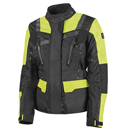 Hevik GIACCA 2 STRATI STELVIO NERO-GIALLO FLUO XL