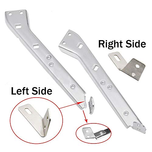 HTTMT- USMT447-005-SR- Placa de Soporte para Horquillas Fender para Alforjas compatible con H-D Touring 1985-2008 miniatura 4