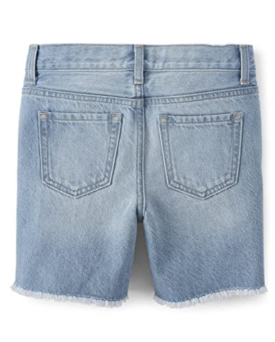 Image of The Children's Place Girls' Denim Bermuda Shorts