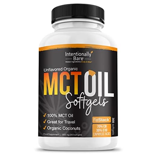 Intentionally Bare 70/30 C8/C10 MCT Capsules