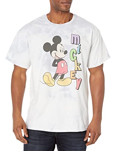 T-shirt Donald Disney manches courtes vêtement homme blanc bleu M