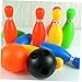 GALPADA Bowling Game Set for Boy Girl Colorful Bowling Pins and Balls Parent-boy Girl Interactive Toy for Indoor Fun Safe Materials for Early Education