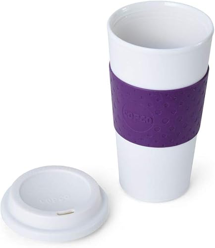 Miniatura 2 de Taza reutilizable para llevar de Copco Acadia de 16 onzas Ciruela
