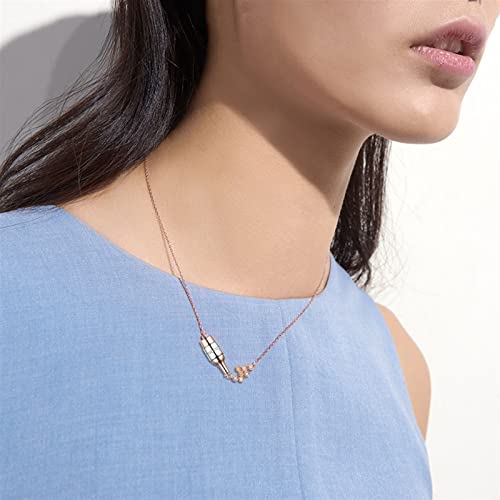 Collier bouteille de vin argent contre les bijoux ternes - 3