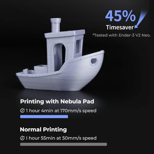 official nebula smart kit for creality high-speed printing nebula pad with nebula camera 43 inch touch screen remote monitoring time-lapse photography for ender 3 v2v3 seender 3pro 3d printer