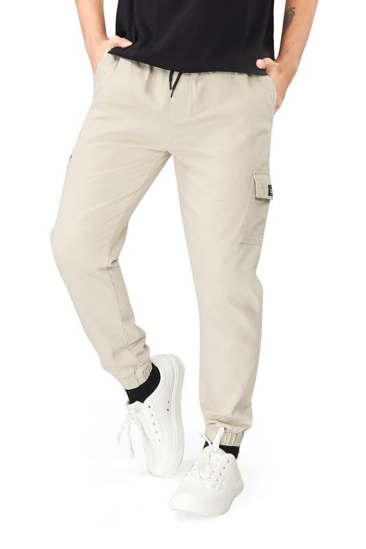 Image of UNOseven Boys Cotton Cargo Jogger Pant - Slim Fit - Available from 7 Years to Size XL