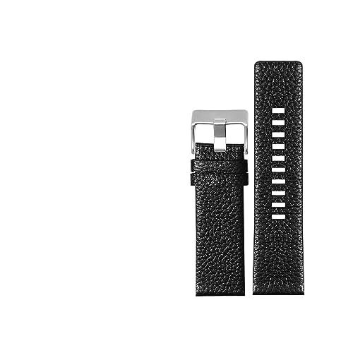Bracelet montre cuir litchi DZ4344 DZ12 pour un style élégant en réunion ou soirée
