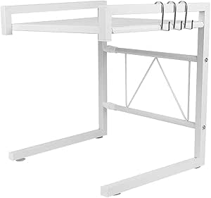 Supporto Per Forno A Microonde A 3 Livelli, 35 X 56 X 80 Cm, In - Foto 7