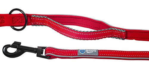 ArmoredTech Dog Control Leine (1,5x220 cm, rot)