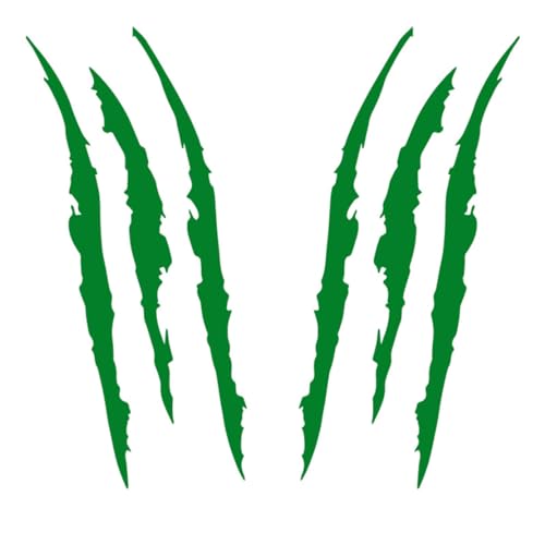 HIARAN Decalcomania Auto,Compatibile con DS DS3 DS4 DS5 DS5LS DS6 DS7 DS9, Adesivo,4-Green