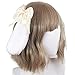 AFGYASW Lolita Anime Hasenohren Band Bowknot Haarnadeln Plüsch Kaninchen Tier Hängeohr Kawaii Haarspangen Kopfschmuck Kostüm