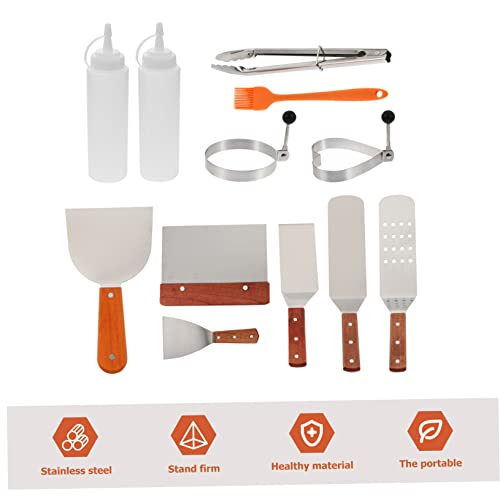 Set de herramientas para barbacoa BESPORTBLE acero inoxidable miniatura 7