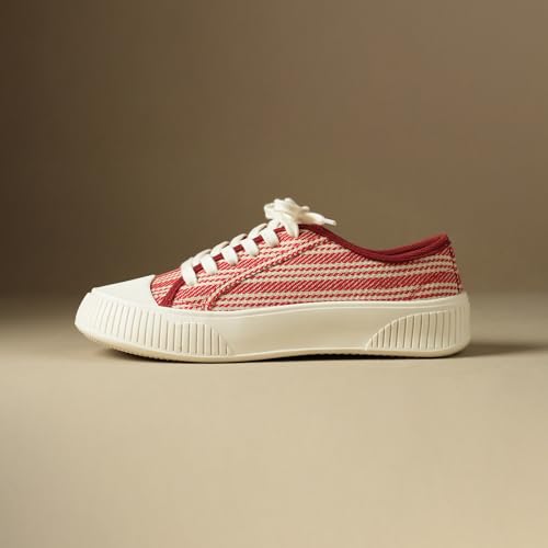 Image of Theater Wicked Brothers Lace-Up Sneakers for Women | Casual Shoes with Cushioned Insole