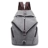 EVEOUT Vintage Unisex Casual Canvas College Schulter Rucksack, Frauen und Herren Laptop Rucksack für die Arbeit Schule Reisen, Wandern Camping Daypacks #1