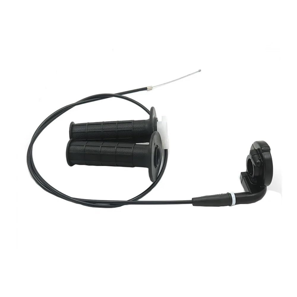 Ensemble de câbles et accessoires d'accélérateur universels Compatible avec motos – 7", 8", 22 mm, compatibles avec la plupart des motos(DGZ ZC)