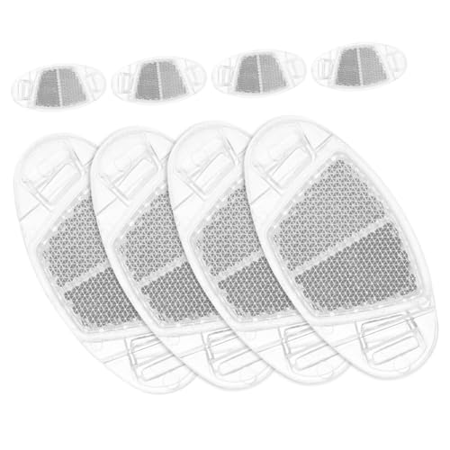 KOCKSHION 8個 自転車用反射板 ホイールリム取付け可能 ポータブルで高輝 用 マウンテンバイク対応 夜間 走行向け