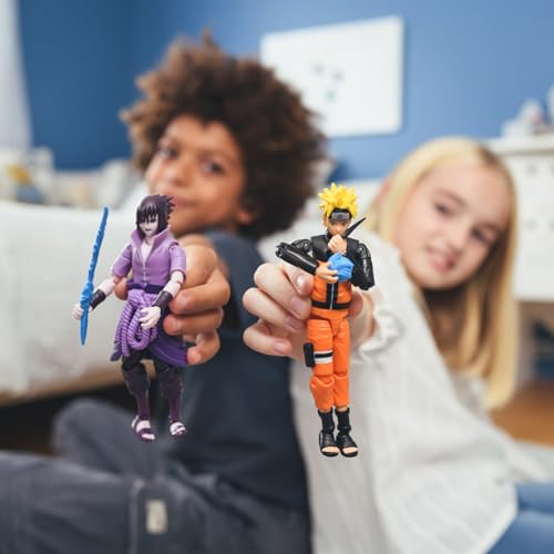 Bandai - Anime Heroes - Figurine Naruto Uzumaki en mode Ermite (Sage mode) - Naruto Shippuden - Figurine d'action Manga Anime Heroes 17 cm - Figurine Naruto articulée - Jouet Enfant 4 ans et + - 36907