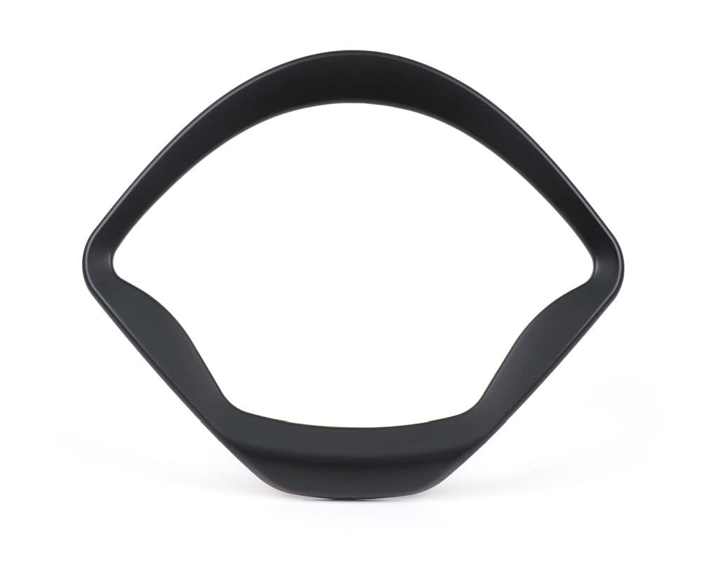MOTO NOSTRA Tachorahmen schwarz matt für Vespa GTS 125-300, Vespa GTS Super 125-300, Vespa GTS Super HPE 300, Vespa GTS Super Sport 125-300 Ersatz