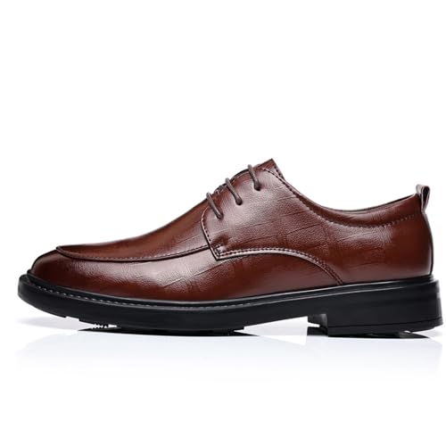 Men's Dress Shoes Casual Oxford Lace-up Fashion Business Formal Shoes2