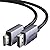 UGREEN 4K DisplayPort to HDMI Cable 1080P@120Hz, Active DP 1.2 to HDMI 1.4 Cord Alu Braided, Unidirectional Cable 6.6FT Compatible with Monitor, Desktop, HDTV, Laptop, AMD, NVIDIA