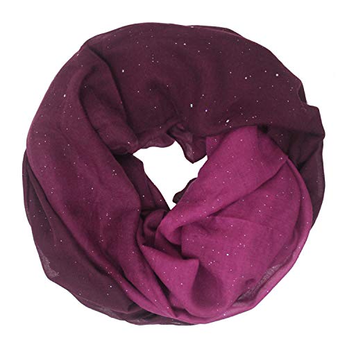 Glamexx24 Echarpe longue et légère pour femme, nouvelle écharpe, boucle, tube, écharpe en tissu, nombreuses couleurs…