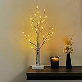 led deko baum 4 jahreszeiten 【Timerfunktion】: Sie können 6 Stunden lang beleuchtet werden und dann automatisch ausgeschaltet werden. Und nach 18 Stunden werden sie wieder eingeschaltet. Der Schalter befindet sich auf der Basis. Drücken Sie einmal, um das Licht einzuschalten, drücken Sie zweimal, um den Timer zu starten (das Licht blinkt einmal) und drücken Sie dreimal, um das Licht auszuschalten.