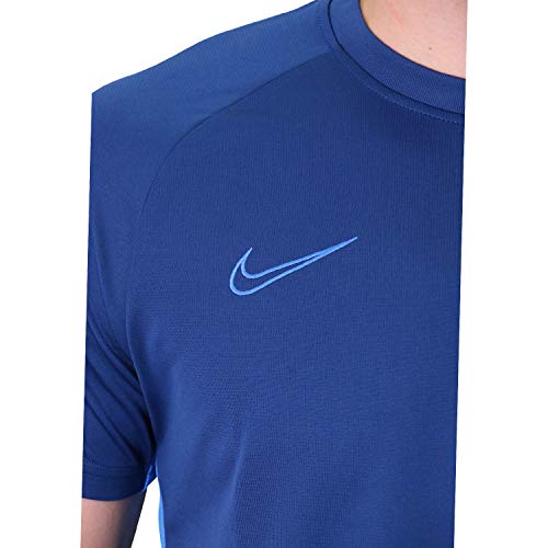 Nike NK Dry ACDMY Top SS T Shirt Homme Coastal Lt Photo / Lt Photo FR : Taille Fabricant : - vue 5