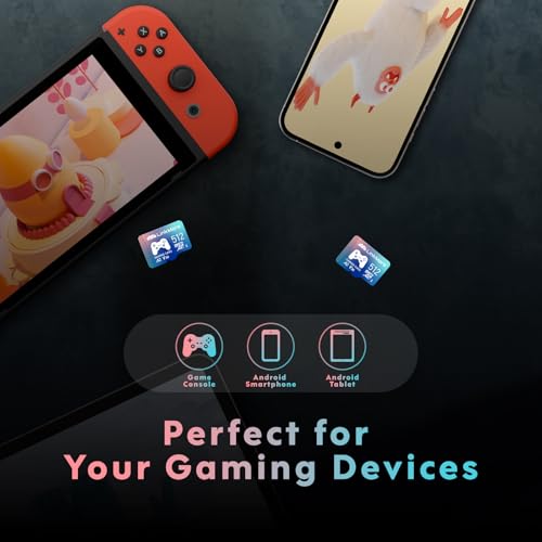 Image of LinkMore 512GB Gaming Micro SDXC Card, A2, UHS-I, U3, V30, Class 10, Read Speed Up to 160MB /s, Write Speed Up to 120MB /s, SD Adapter Included (XV23 PRO)