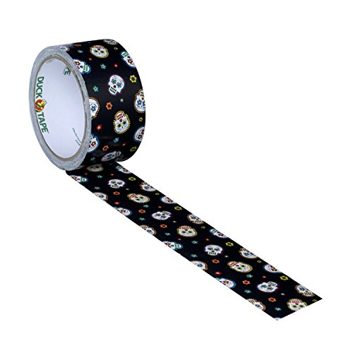 ShurTech Patterned Duck Tape 1.88-inch x 10yd-Sugar My Skull, Other, Multicoloured, 11.39 x 11.65 x 7.08 cm