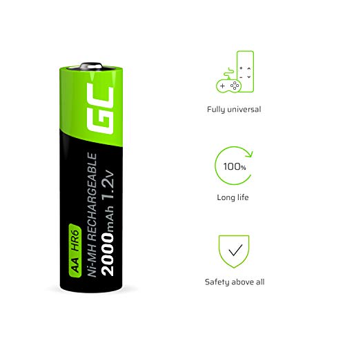 4x batterijen AA HR6 2000mAh - Image 3