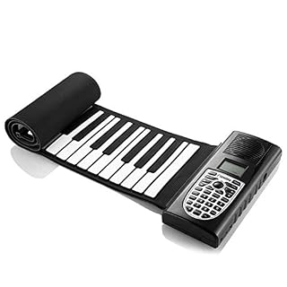 88 Clés Main Piano Roll, Adulte Professional Portable Version Mains En Rouleau Clavier Électronique, Multifonction Pliant Clavier Virtuel, Support MIDI, Convient Pour Les Enfants Et Begainners - Les Beatles, Paul McCartney, John Lennon, RIngo Starr, George Harrison 88 Clés Main Piano Roll, Adulte Professional Portable Version Mains En Rouleau Clavier Électronique, Multifonction Pliant Clavier Virtuel, Support MIDI, Convient Pour Les Enfants Et Begainners – Image 5