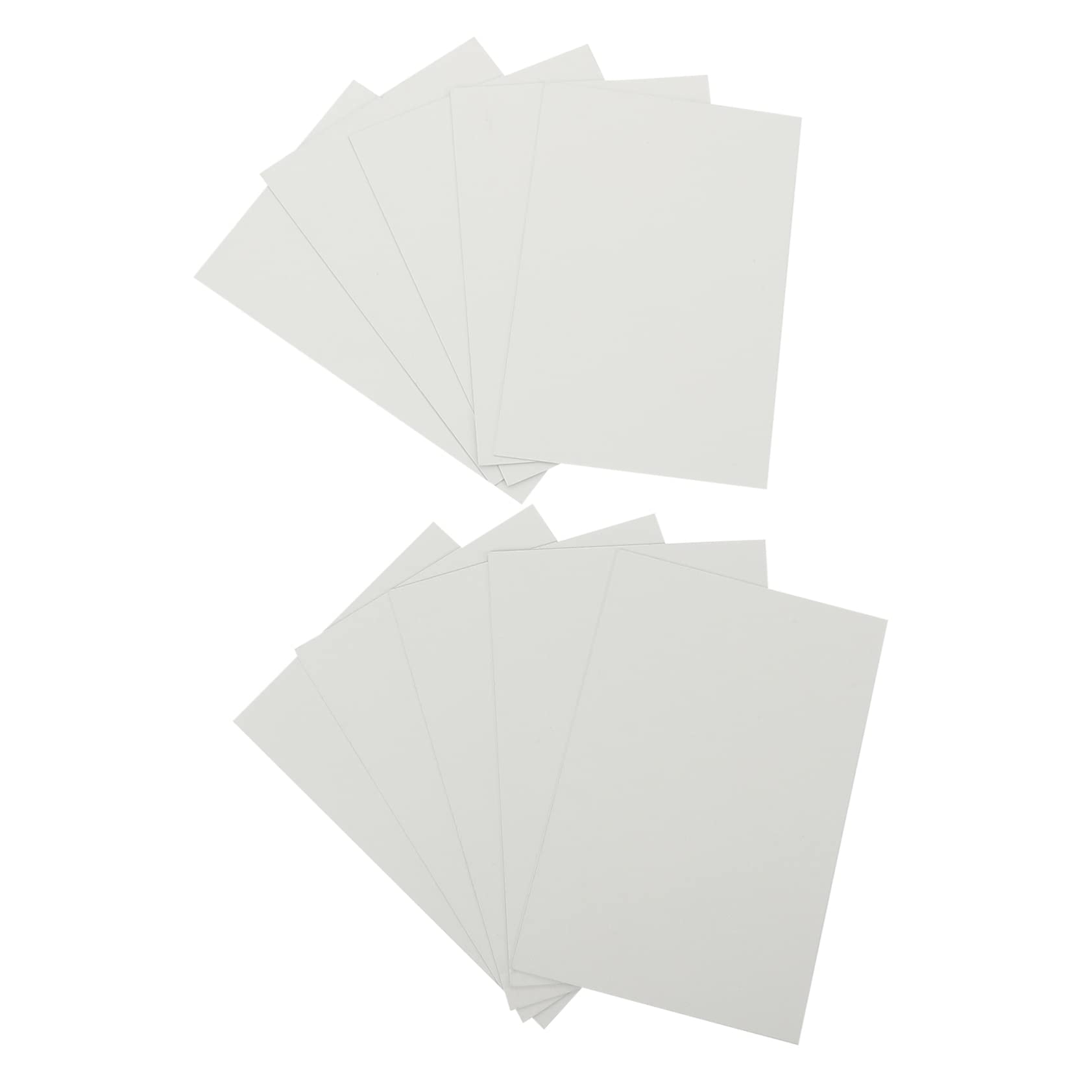 NUOBESTY 10 Fogli in Alluminio per Sublimazione 10x15 Cm Cartelli da Parete Stampa Foto Bianco Perlato per Uso Domestico e Ufficio