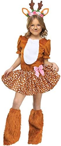 Fun World Oh Deer Child Costume, Medium, Multicolor