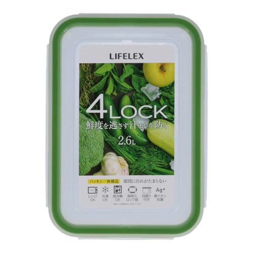�R�[�i�� �I���W�i�� LIFELEX 4�_���b�N�ۑ��e�� �p�b�L����̌^ 2600ml ������:�A�X�x�� (ASVEL) �������